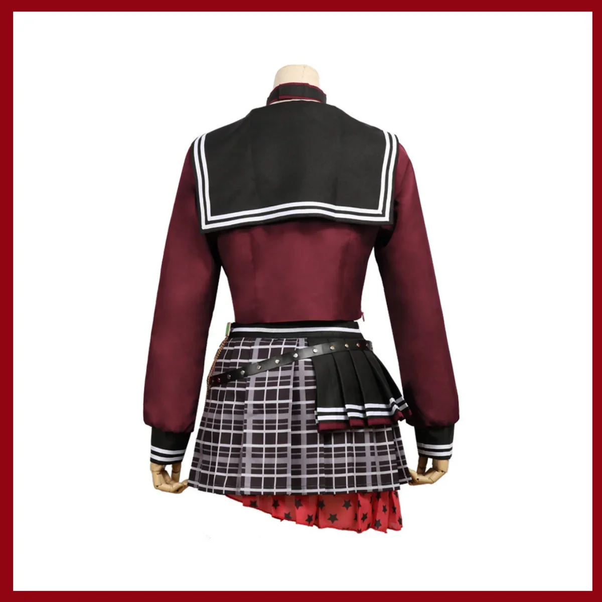 Anime BanG Dream! Mitake Ran Cosplay Costume Afterglow Wig Team Members Uniform Skirt Full Set Woman Sexy Kawaii Christmas Suit