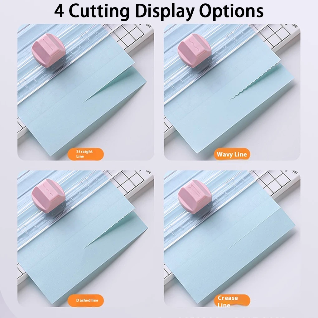 

Новинка 2025 года, триммер для бумаги, 4 стиля, резак для крафт-бумаги, многофункциональный инструмент для скрапбукинга для резки бумаги, фотографий, скрапбукинга, открытки