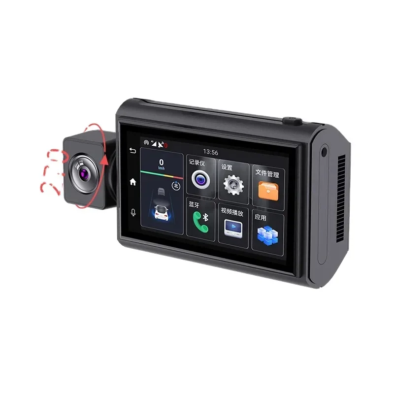 2026 GPS Tracking Wifi Remote Monitoring Dash Cam 3inch DVR Recorder Free Track D3 4G With Dual Cameras Car APP Live Video