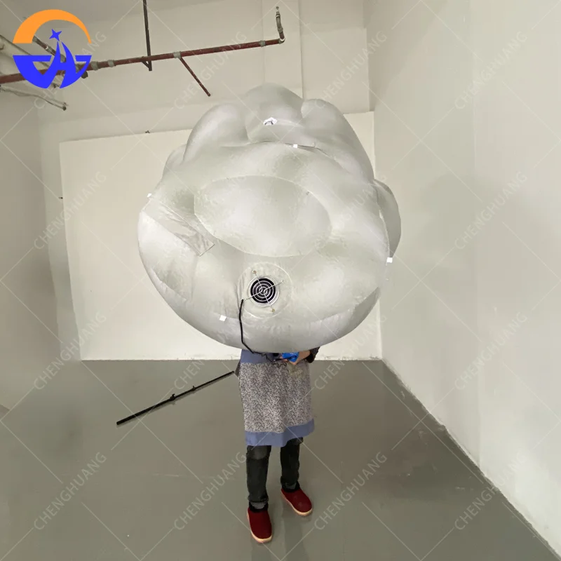 Customized advertising inflatable decoration, hand-held inflatable palm model, outdoor courtyard Halloween decoration props