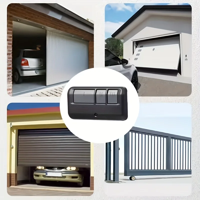 

Compatible with Liftmaster Craftsman Chamberlain Garage Door Opener Remote 893Max, Smart Universal Garage Door Openers with Visor Clip, 1993 to Present Garage Clicker, Durable Design, Long Lasting Material, Rolling Code Remote