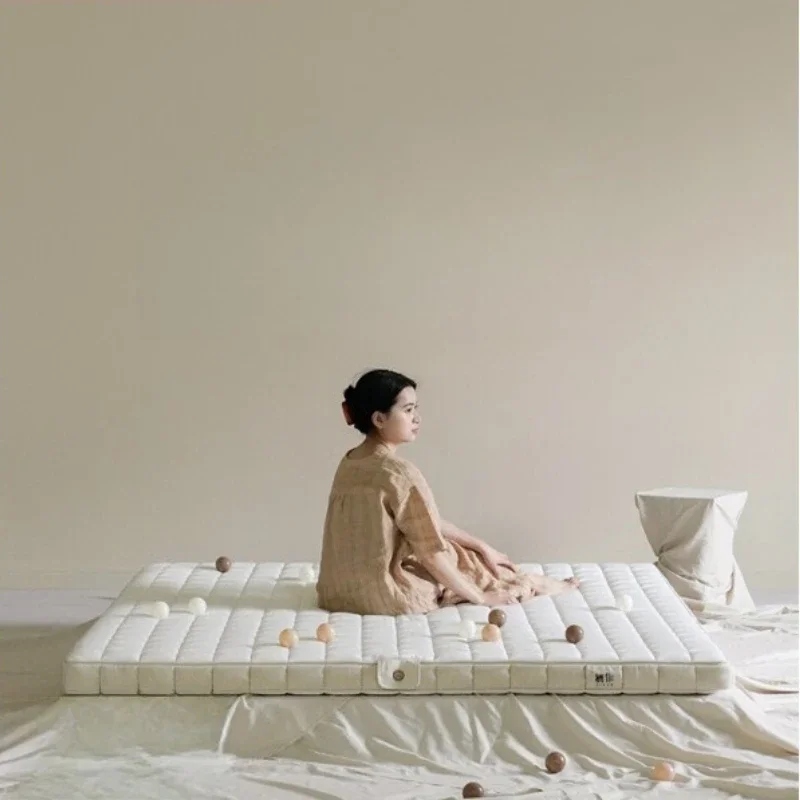 Qizuo mattress spring thin pad, single spine protection skin-friendly sponge pad
