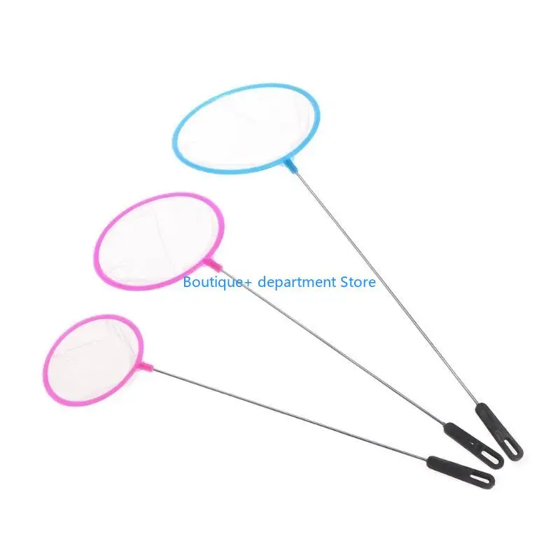 E1PD Aquarium Fish Net Fine Mesh Safe para todos os pequenos peixes e camarões 3 4 4,5 polegadas