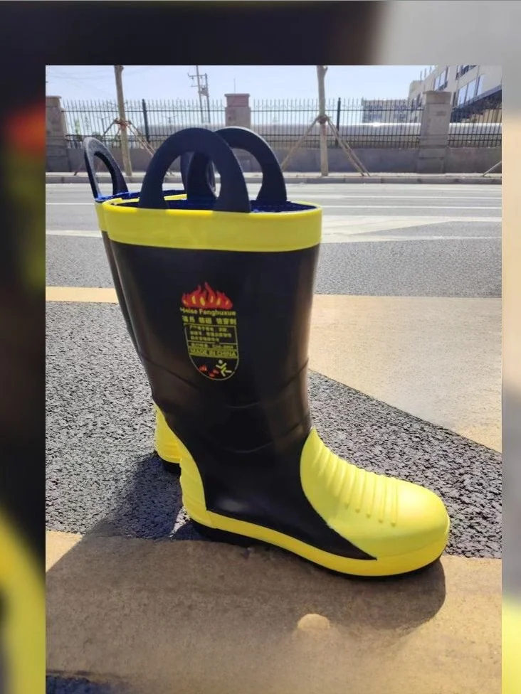 firefighting-training-boots-rain-boots-anti-slip-anti-fall-outsole-pvc-boots-for-men-tactical-boots-desert-boots