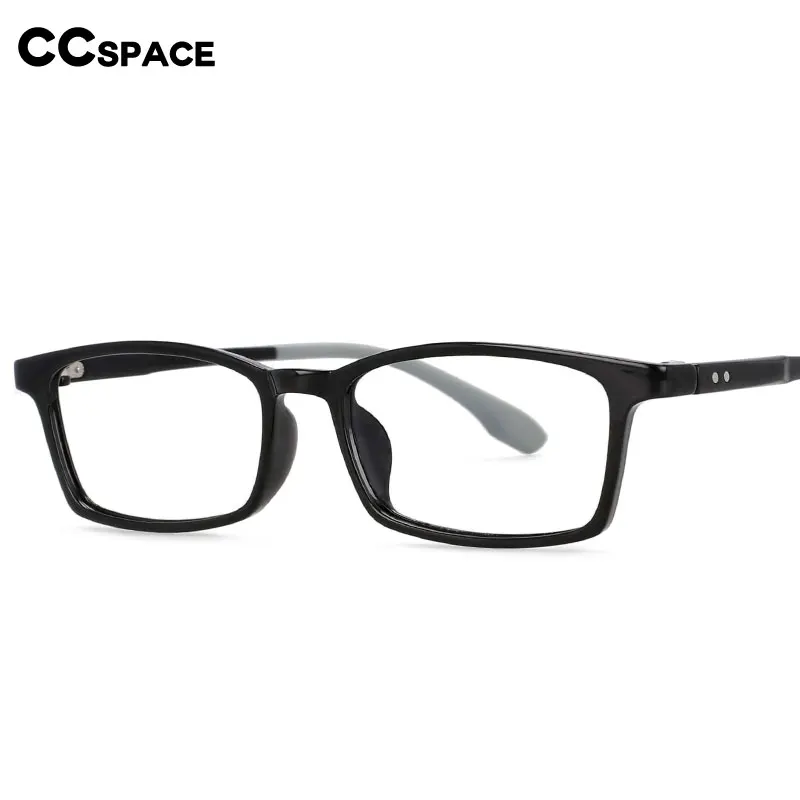 54465 Tr90 Teenage Students Anti-Blue Light Glasses Frame  Fashion Ultra-Light Square Optical Glasses Frame UV400