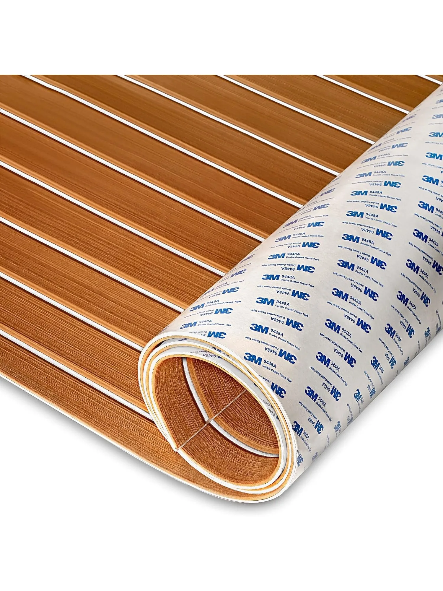 2400*1120*5mm zelfklevende Sterke Lijm EVA Foam Boot Terrasplanken Vel Mat voor Jacht/kajak Antislip Marine Dek Vloeren Pad - afbeelding 2