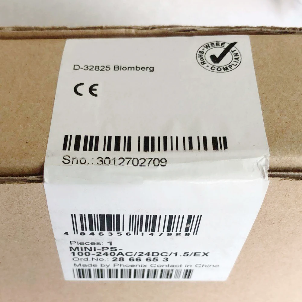 

For Phoenix Power Supply MINI-PS-100-240AC/24DC/1.5/EX 2866653