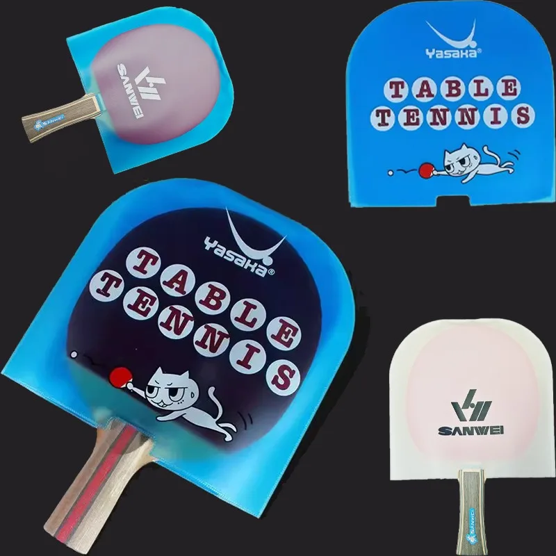 YINHE/YASAKA Table Tennis Racket Protection Case Covers Waterproof Film Protector Anti-oxidation Protective Bags Rubber Cover