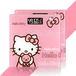 Hello Kitty Electronic Scale Kawaii Household Precise Electronic Health Cartoon Weight Measure Cute Aldult Girl Birthday Gift