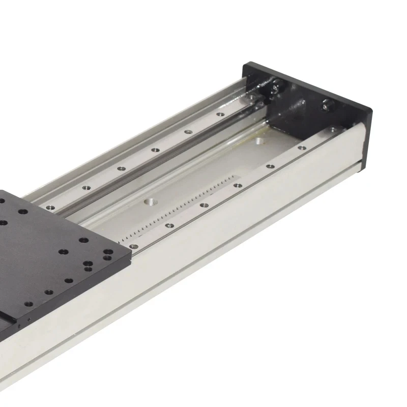Rxc210 Linear Guide Slide Wide Double-rail CNC Precision Moving Linear Worktable Heavy-  Gear Rack Module