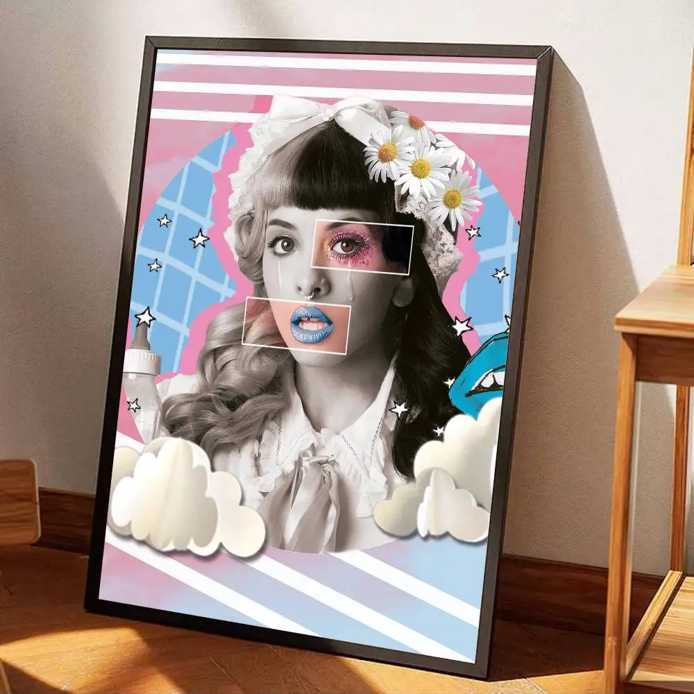 Popular Music Singer M-melanie Martinez Self-adhesive Art Poster Whitepaper Prints Posters Artwork Home Decor