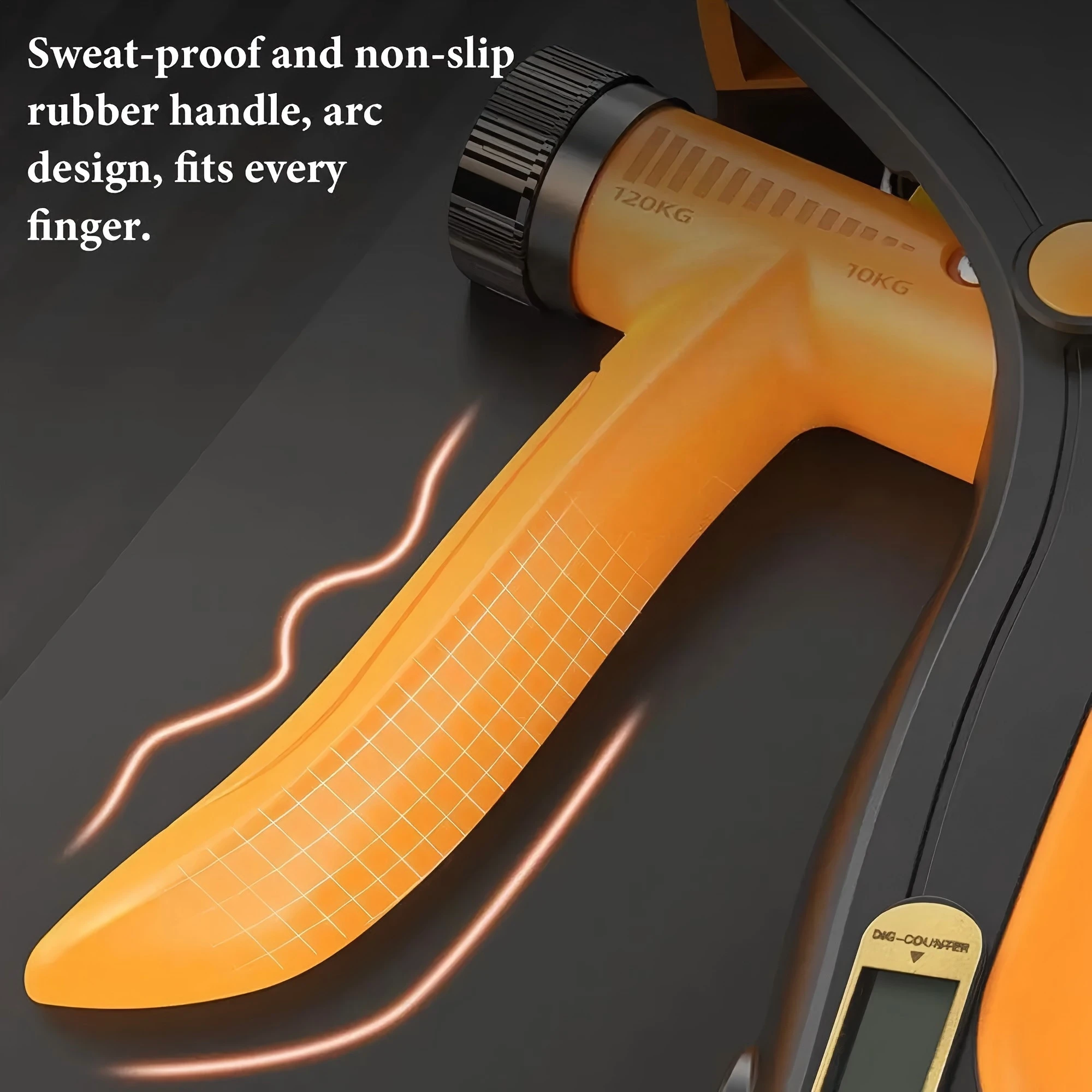 10-120 كجم قبضة اليد قوة الصالة الرياضية المعصم المتوسع اليد المقوي قابل للتعديل الانتعاش العضلات اللياقة البدنية قوة اليد ممارسة