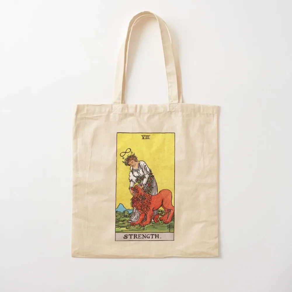 

Tarot - Strength Card Tote Bag Woman shopper bag shopping trolley bag