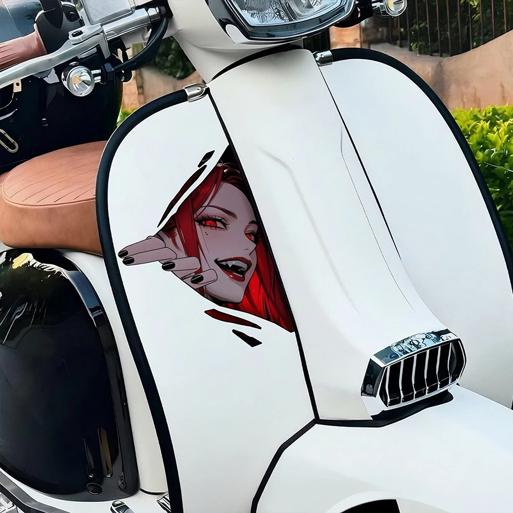 Girl Eyes Anime Decal, Creative & Fashion with High Quality, Good Decoration for Car Truck Moto & Laptop Guitar , FOR ANIME FANS