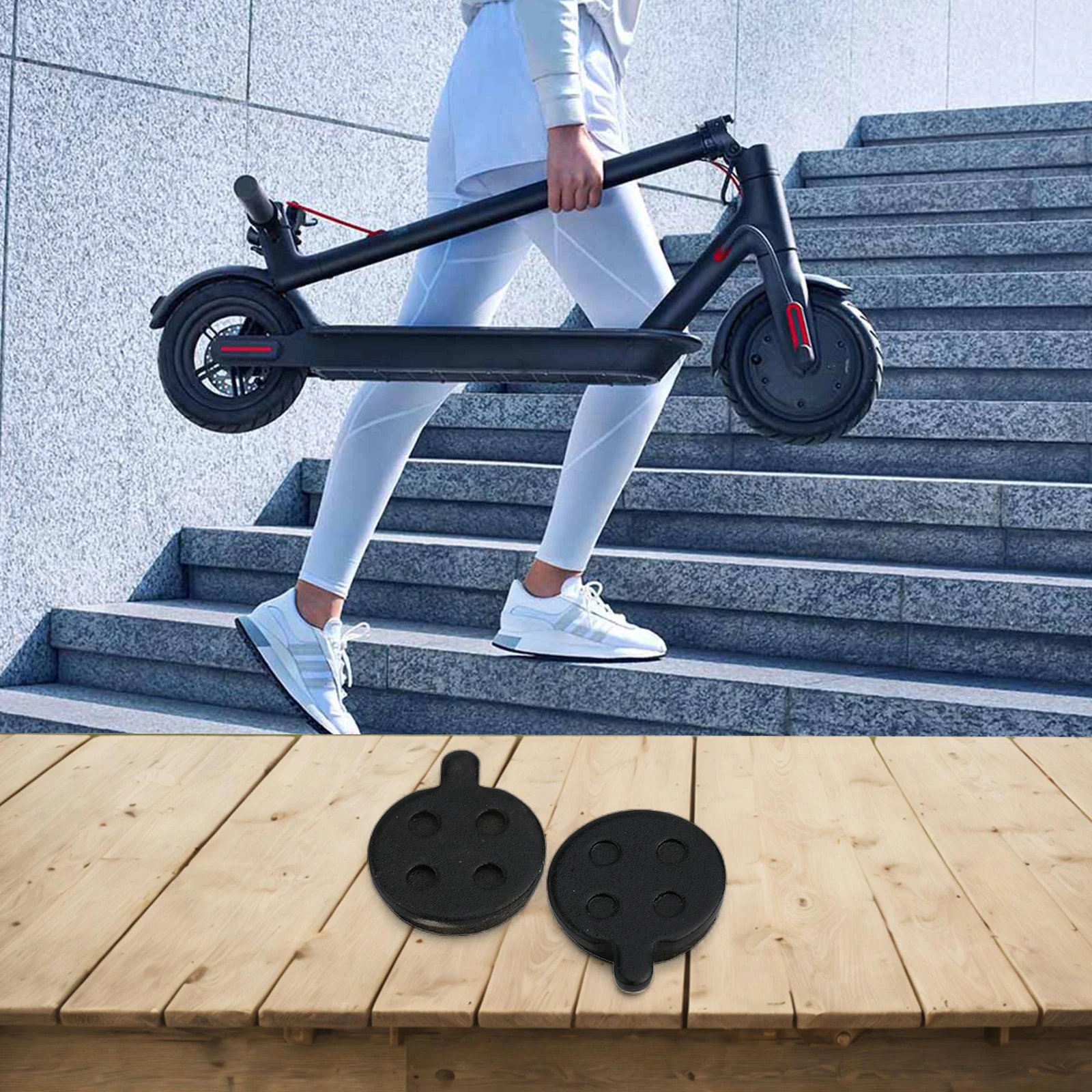 

Для M365 Для PRO Металлические тормозные колодки Тормозные колодки Коррозионностойкие Хорошее рассеивание тепла Высокоточная обработка