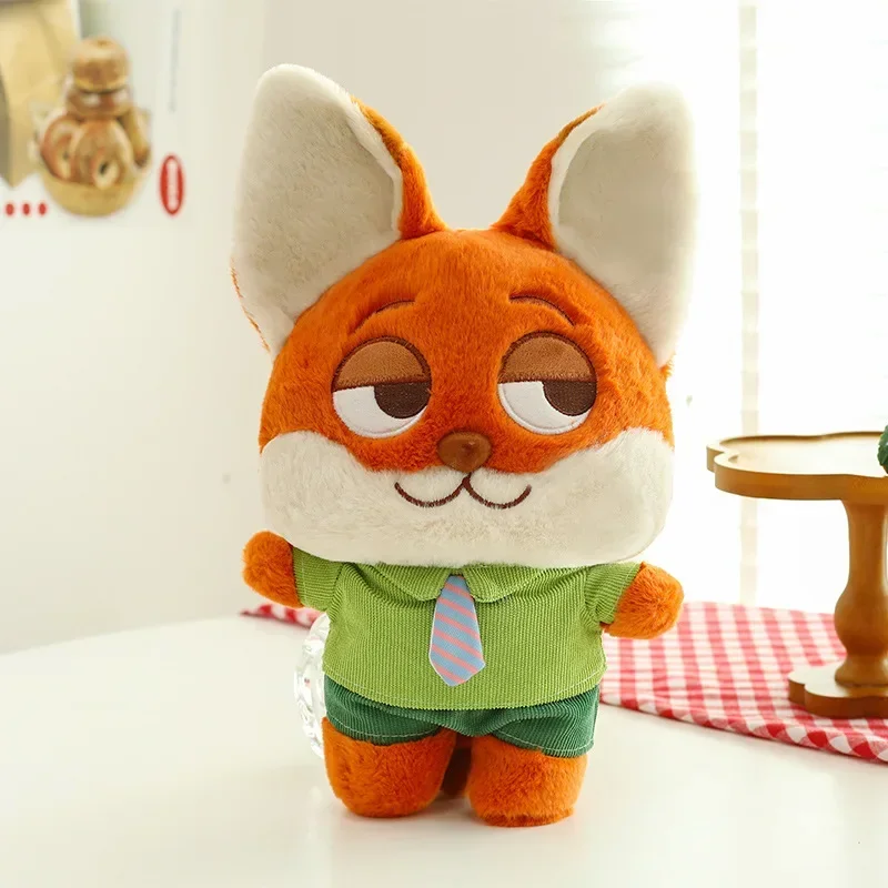 35-45 cm schattige cartoon Q-versie van Zootopia-serie Judy Nick Fox konijn zachte cartoon pop schattige pluche pop cadeau voor jongens en meisjes
