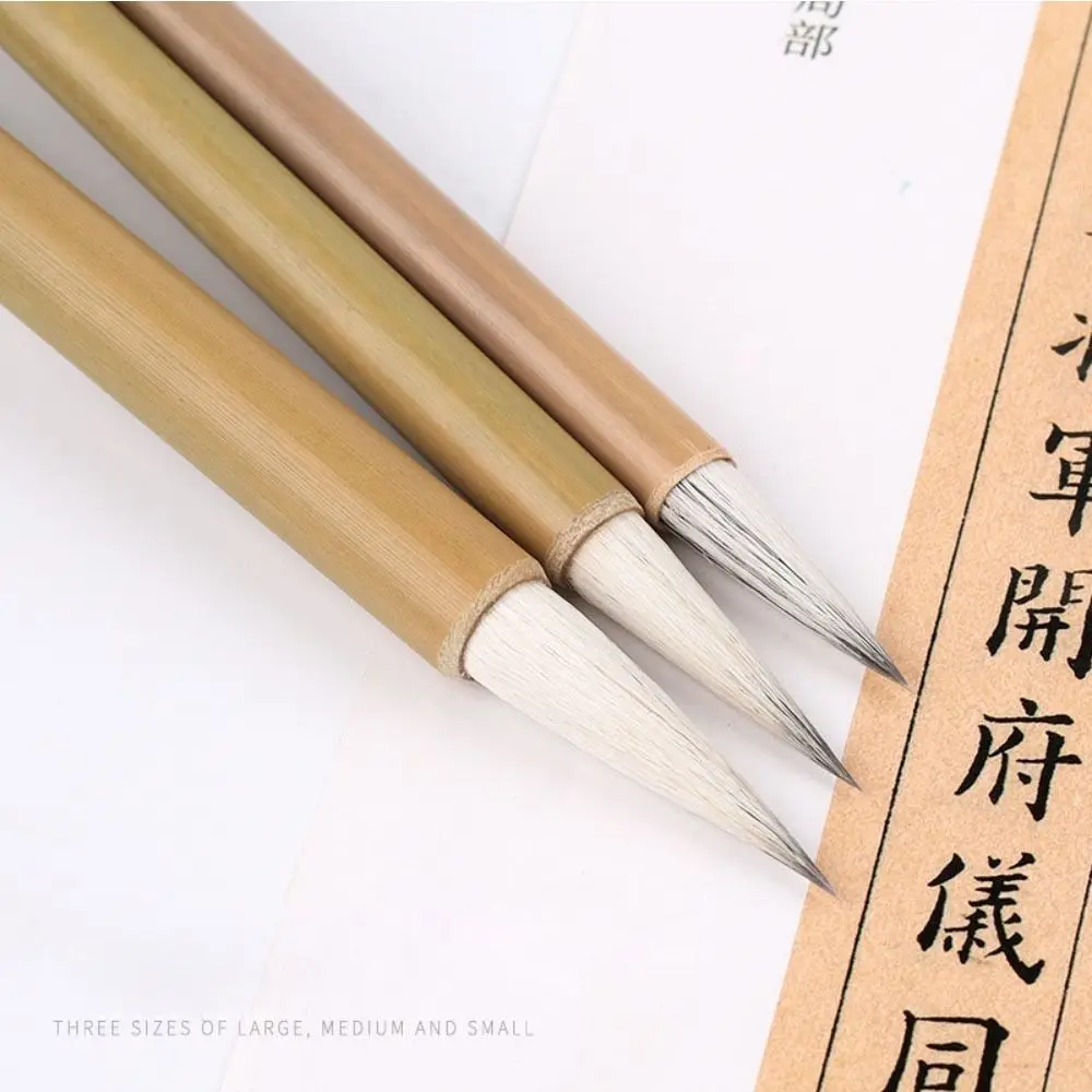 High Quality Thin Artist Crisperding Chinese Brushes Painting Pens Script Writing Brush Calligraphy Brushes