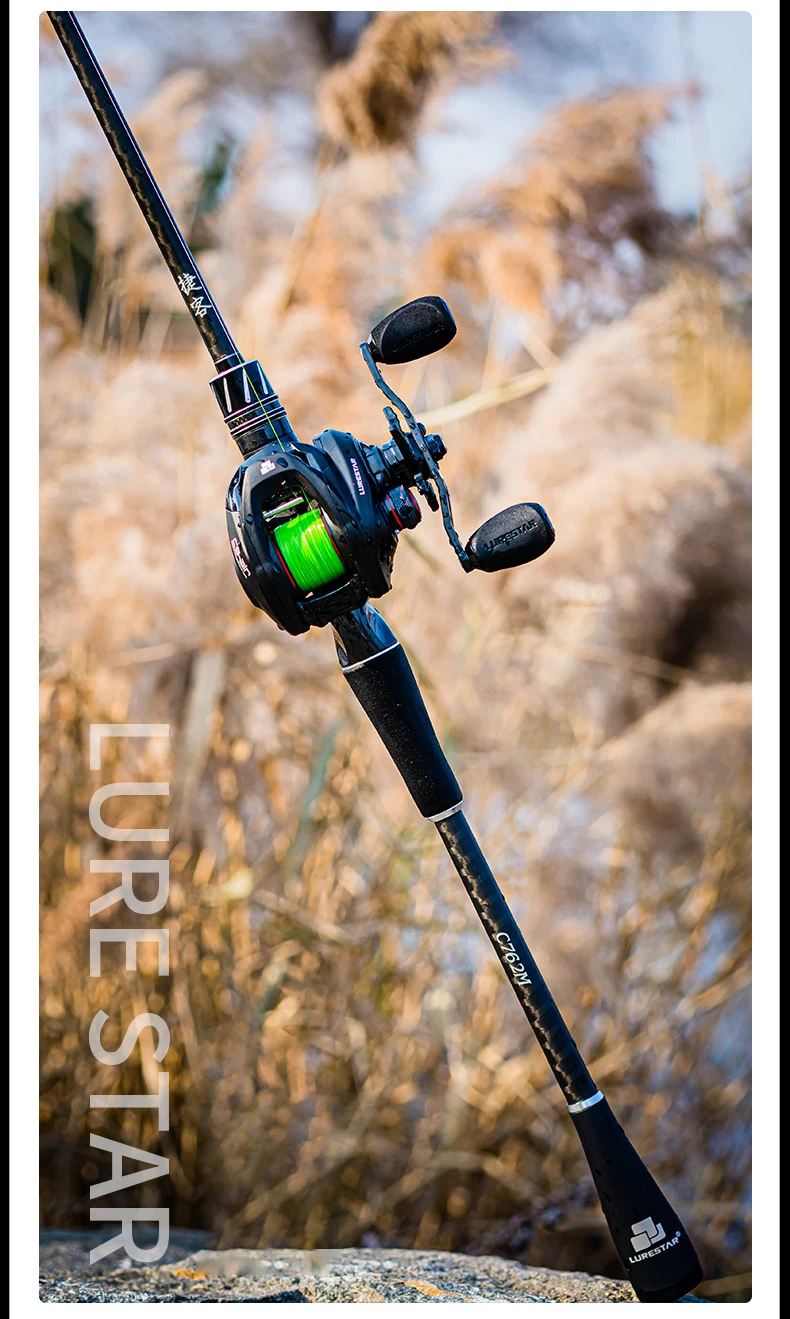 PURELURE JIEKE 9FT Spinning Casting Rod High Carbon Universal Long Throwing Angelrute in FUJI Zubehör Schnell – Detail 12