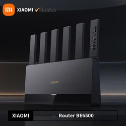 Xiaomi Router BE6500 Quad Nucleus wifi7 6500Mbps 2.5G Ethernet Port Dual Frequency 2.4/5GHz 6 Independent Signal Amplifiers Mesh