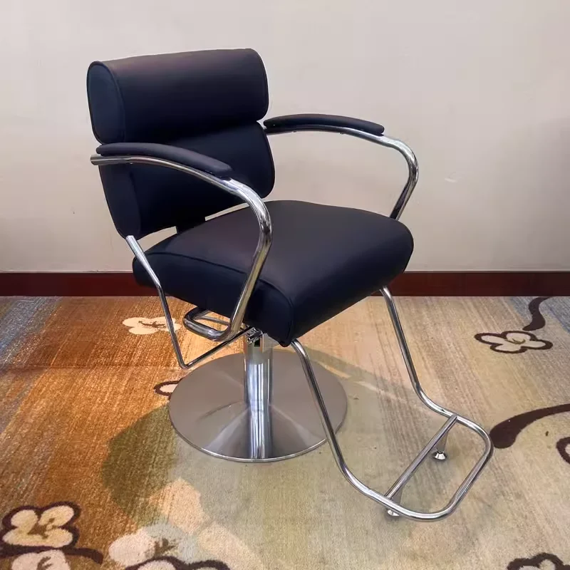 Simple hair salon chair Hair salon special cutting chair Lifting rotating salon chair Fashion Internet celebrity barber shop