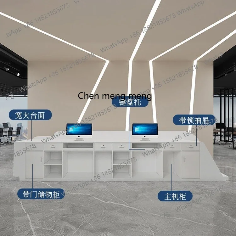 X Simple، الشركة، مكتب الاستقبال، صالون التجميل، صفحة الخروج من الفولاذ المقاوم للصدأ، طلاء الفندق، العداد