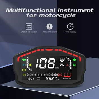 Universal RPM motorcycle meter GPS speedometer digital odometer electric injection carburetor instrument multi-function trip meter