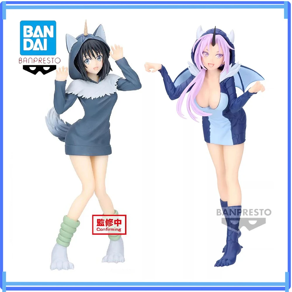 In Stock Original Banpresto Anime That Time I Got Reincarnated As A Slime Hoodie Shizue Izawa Shion Figure Model Boxed Toys Gift