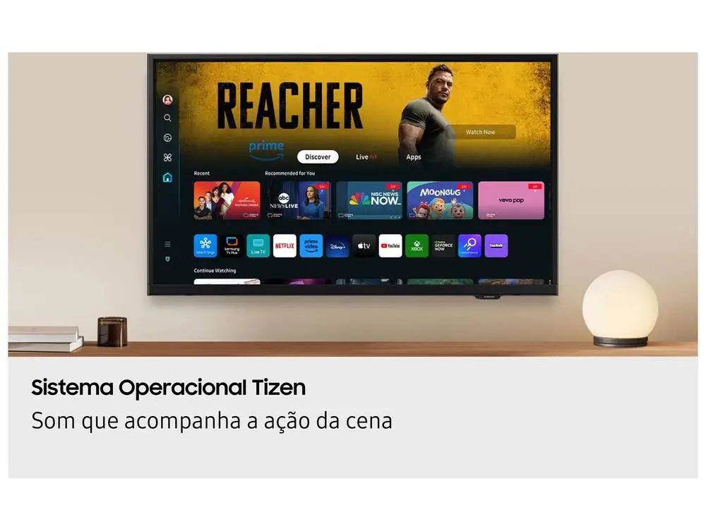 تلفزيون سامسونج HD 32H5000F Tizen الذكي مقاس 32 بوصة مع Alexa 2 HDMI