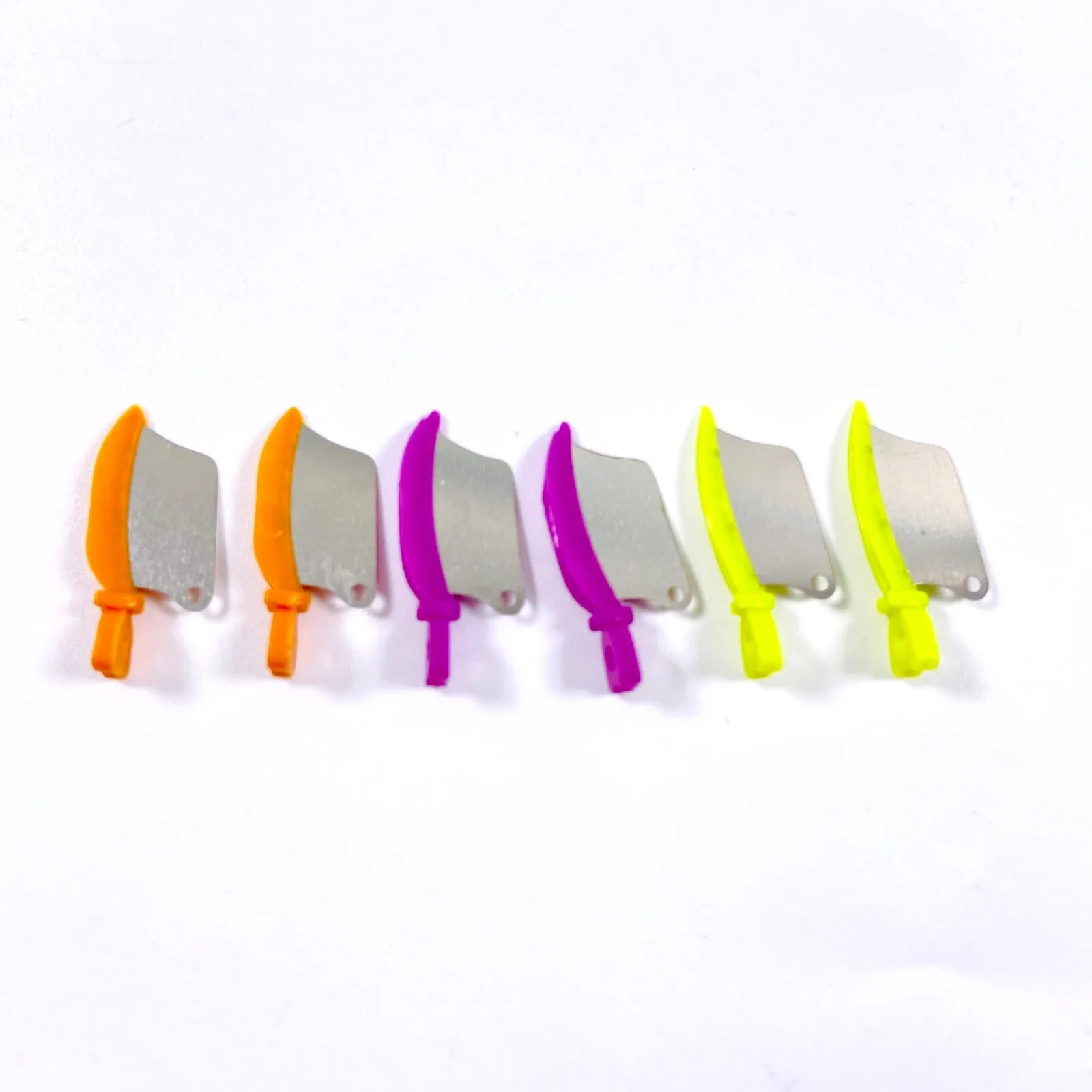 10Pcs/Pack Dental Prime Teeth Interproximal Wedge Guard With Metal Plastic Wedge Knife With Protection Dental Steel Matrix