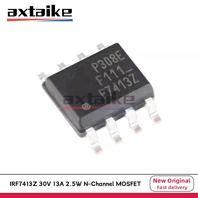 

10PCS IRF7413ZTRPBF F7413Z SOP-8 IRF7413Z IRF7413 IRF7413ZPBF 30V 13A 2.5W SMD IC N-Channel HEXFET Power MOSFET IC SMT