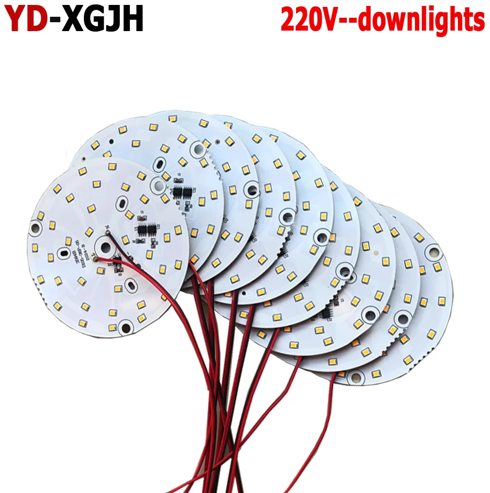 LED Ceiling Downlight Spotlight 3W-18W 220A No IC Drive Cold/Warm White Light for Embedded Installation