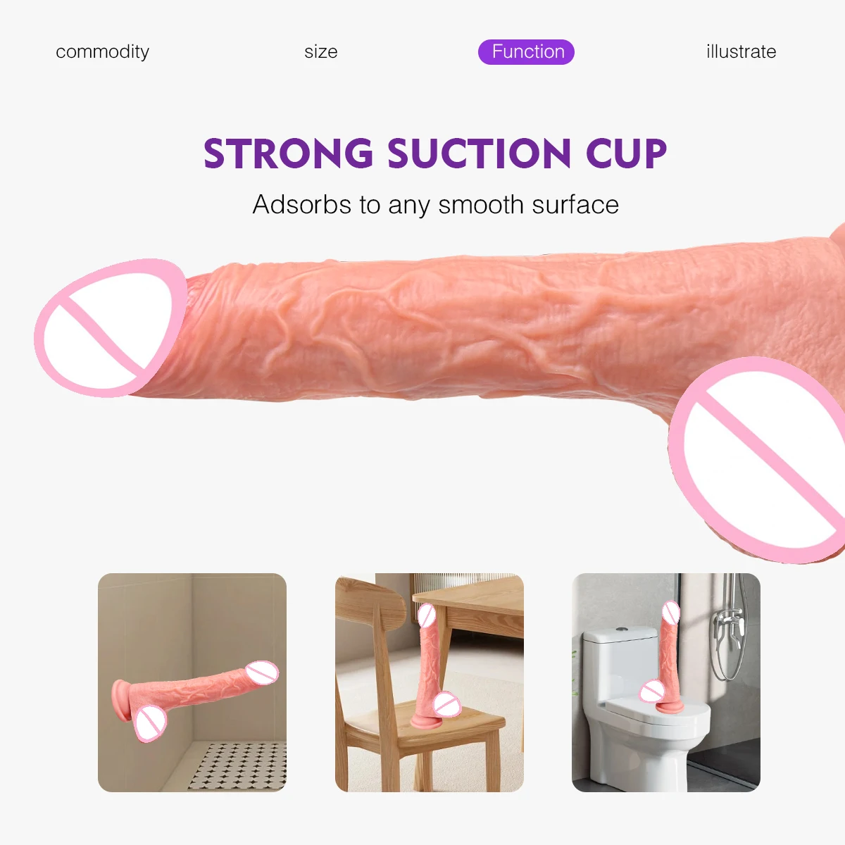 واقعية دسار تلسكوبي مع التدفئة الجة هزاز الإناث محفز كبير القضيب الشرج المكونات المثيرة الجنس لعب للنساء 18 +