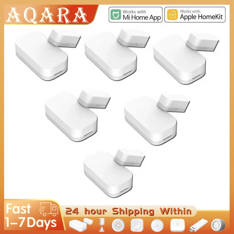 Aqara Original Smart Door Window Sensor Zigbee Mini Sensor Wireless Connection Alarm Work With Mi Home Gateway Mi Home HomeKit