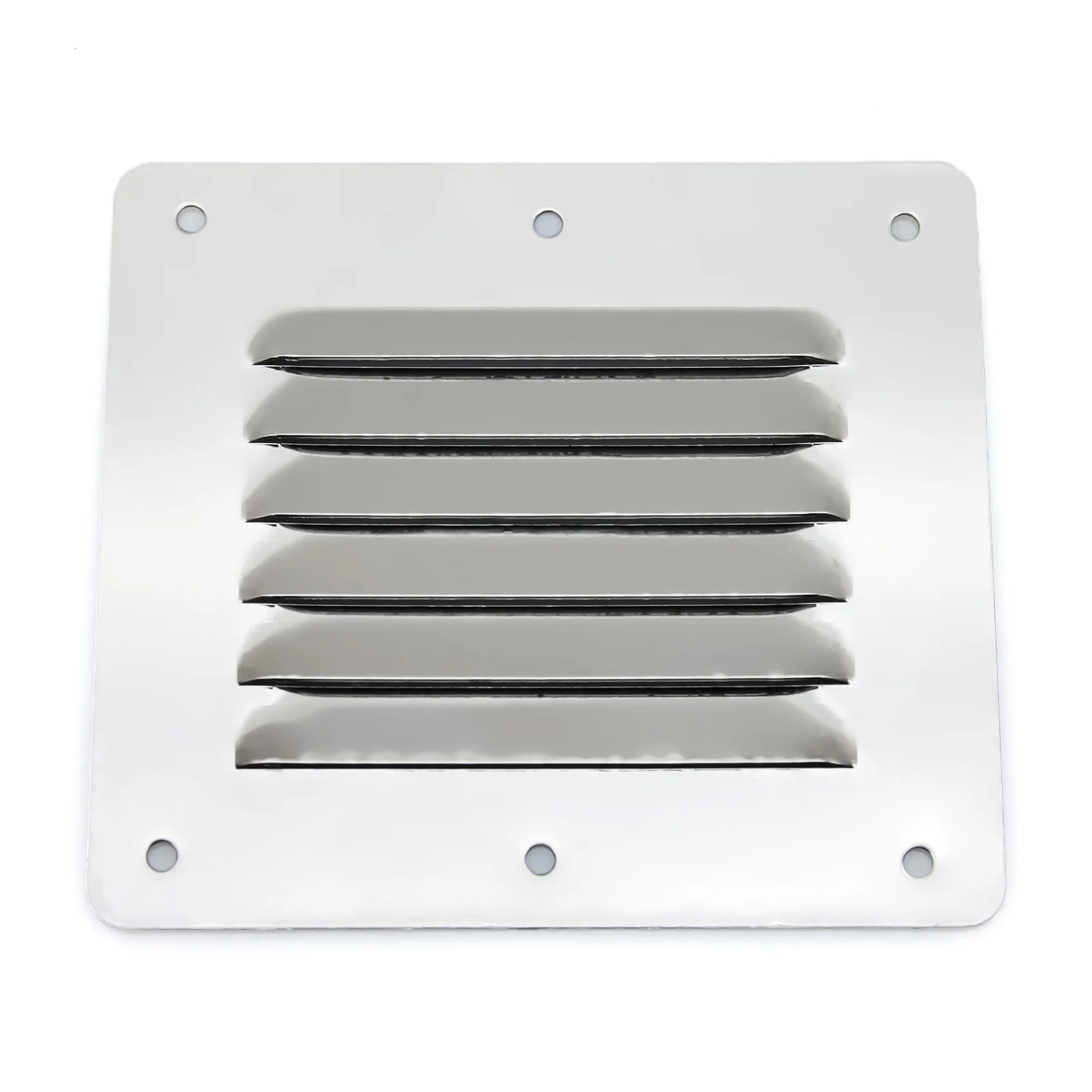 Marine Boat Air Vent Grille Ventilation Cover Metal Square Vent Cover Stainless Steel Vents Plate Louver Air Outlet Fresh System