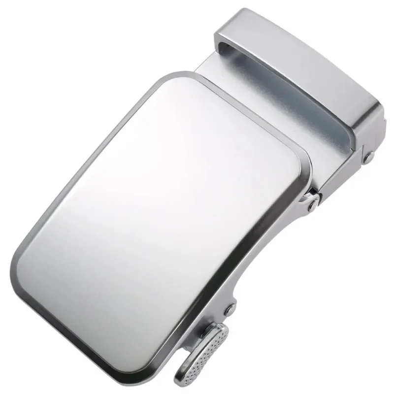 Nieuwe Riem Gesp Automatische Gesp Mode Mannen Business Alloy Accessoires Classic Solid Color Designer Riemgesp 3.5Cm