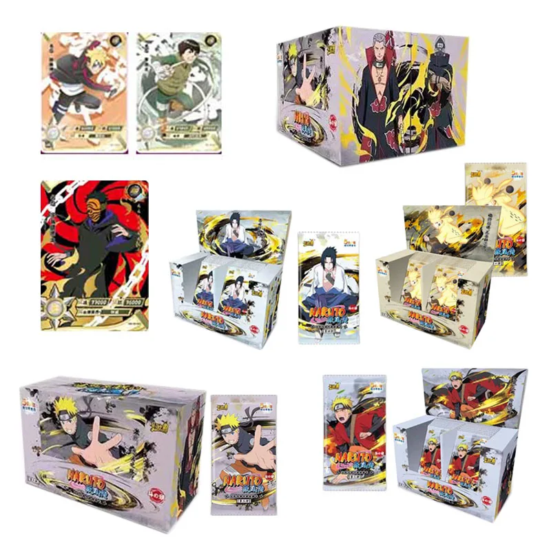 Wholesales Naruto Collection Card KA YOU Tier 1 Wave 1 High-end Premium Anime Character Board Game Playing Cards