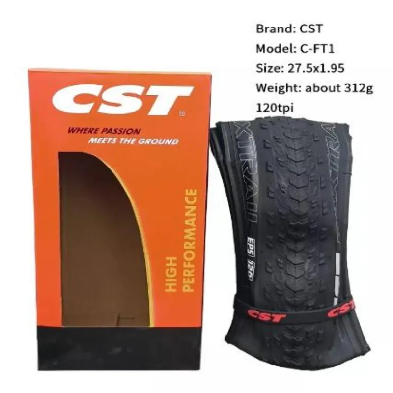 CST C-FT1 FOXTRAIL FOLDABLE BICYCLE TIRE OF MOUNTAIN BIKE TIRE LIGHT WEIGHT DUAL EPS Stab Prevention 26X1.95 27.5X1.95 29X1.95