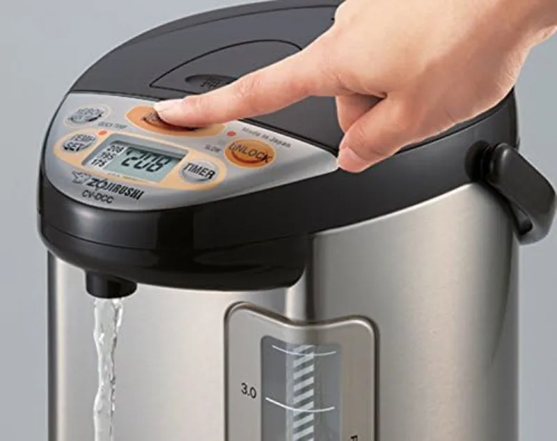 Zojirushi america CV-DCC50XT ve hybrid wasserkessel und wärmer, 5 liter, rostfrei dunkelbraun