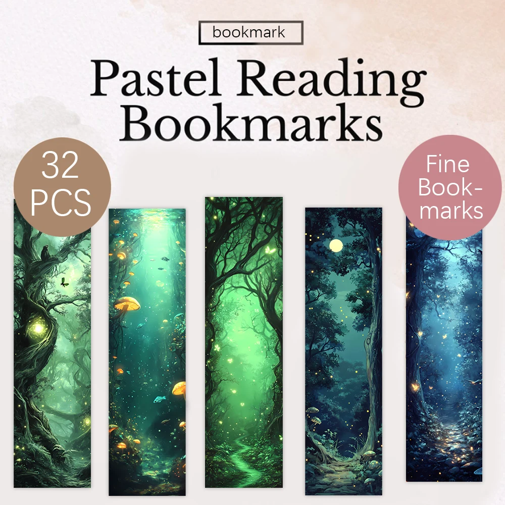 32 قطعة، إشارات مرجعية لسماء المرصعة بالنجوم من فانتسي فورست، مناسبة للمعلمين والقراء وعشاق الكتب، هدية عيد ميلاد