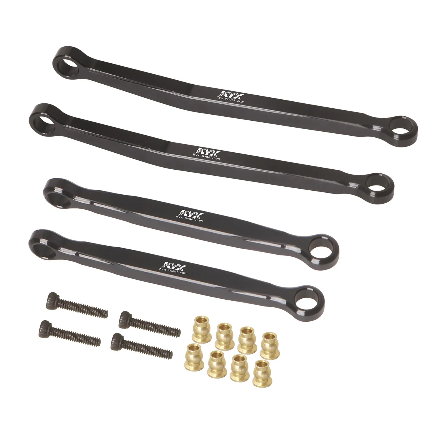 

Алюминиевые CNC-детали подвески KYX Racing: верхние и нижние стойки, тяги, улучшенные запчасти и аксессуары для радиоуправляемых краулеров 1/30 Axial SCX30