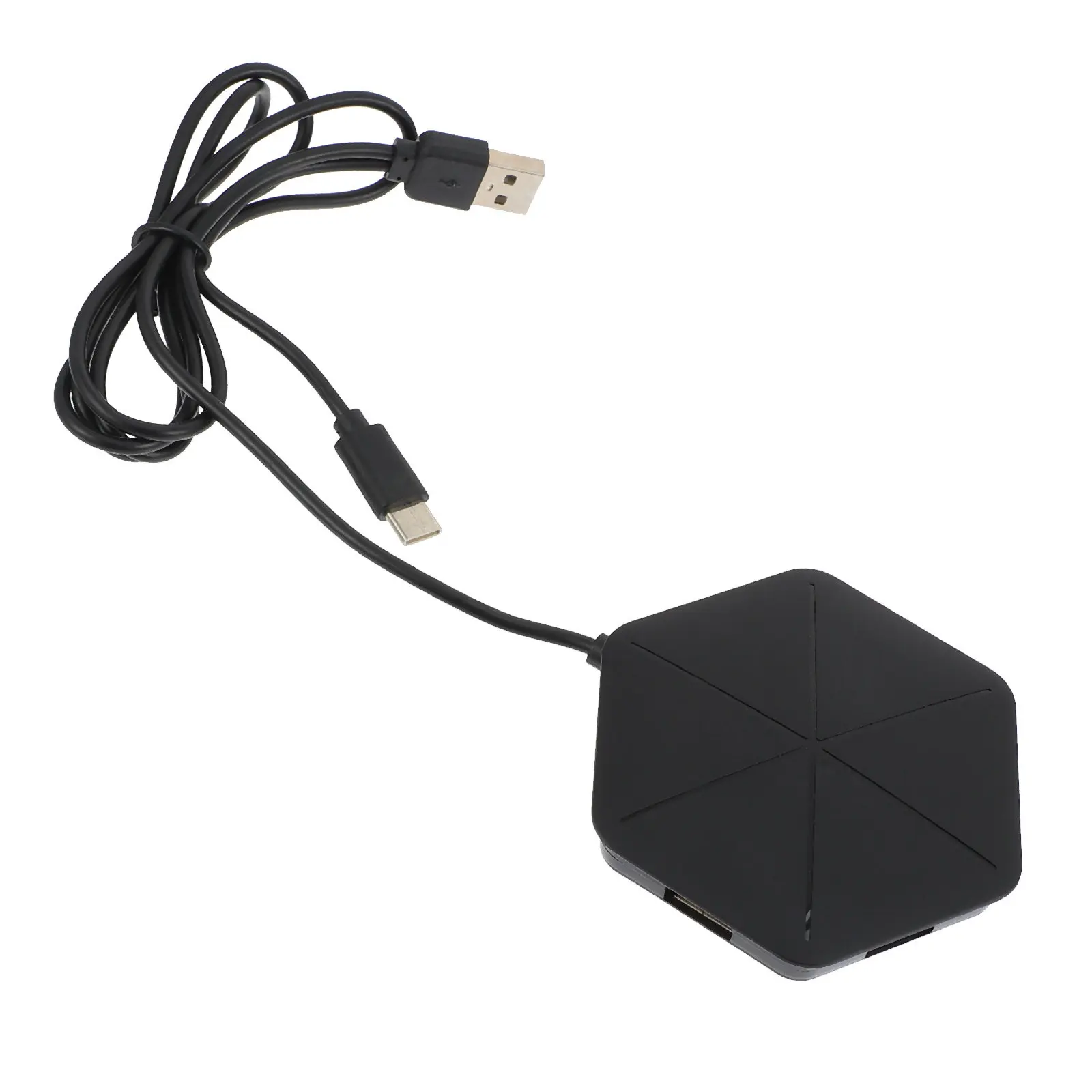 

1 шт. USB-хаб для компьютера, 6-портовый многофункциональный USB-адаптер, портативная док-станция для ноутбука, конвертер-хаб, 6-портовый адаптер