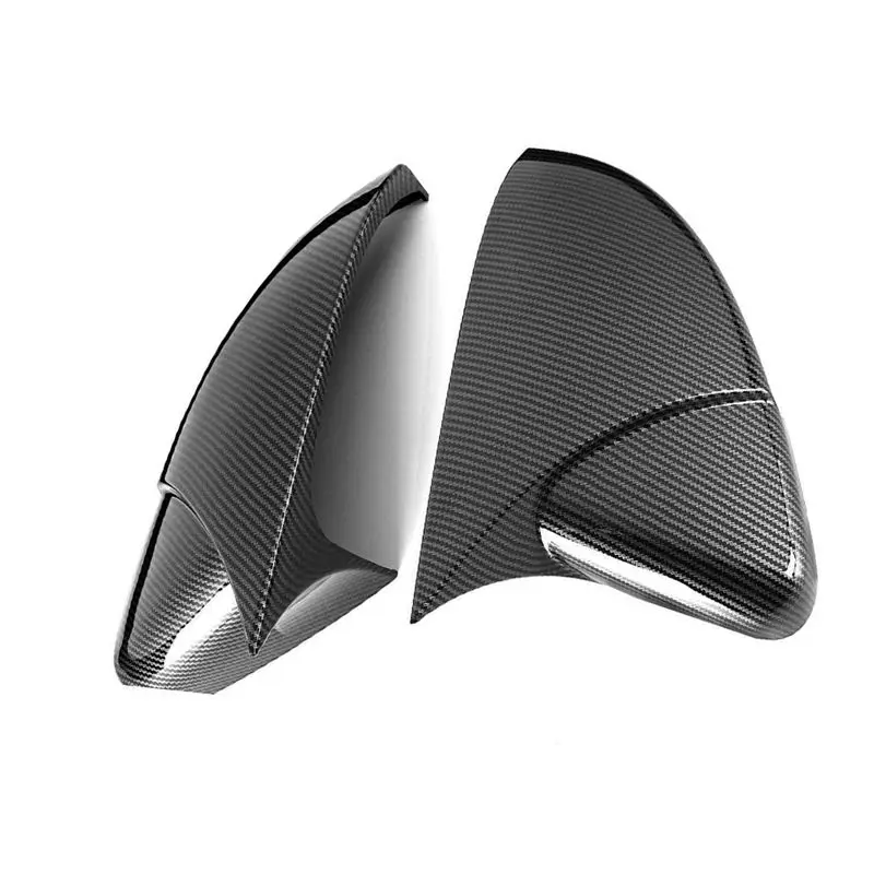 

Efficientt-For Golf MK7 MK7.5 GTI GTD R Rear View Mirror Cover Bullhorn Conversion Universal