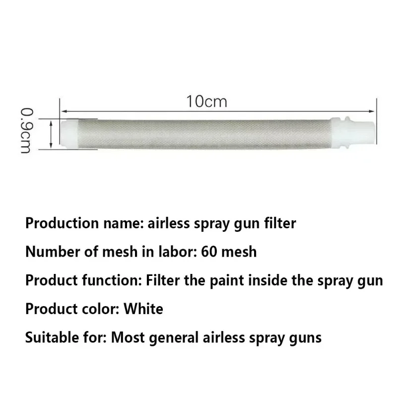 Airless Spray Gun Accessories Filter For Various Models 50 Packs Airless Spray Gun Filter Wagner Spraytech 60 mesh