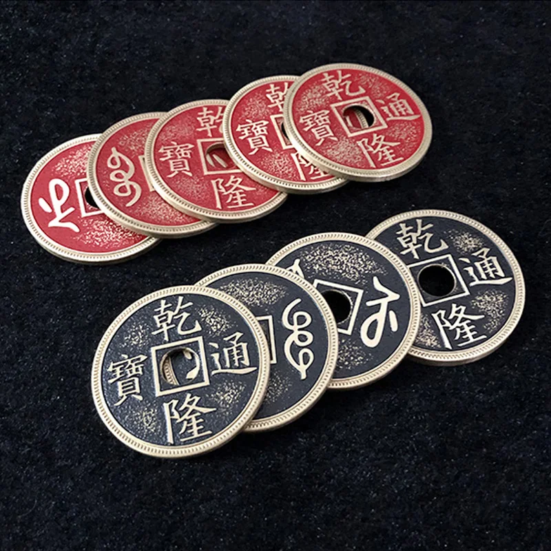 Super Chinese Coin Set by Oliver Magic Tricks Morgan Size Coin Vanish Magia Magician Close Up Illusions Gimmicks Mentalism Props