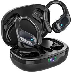 Original GDLYL BX17 TWS Bluetooth V5.4 Headphones Wireless LED Digital Display Earphones Noise Reduction Waterproof Headset New