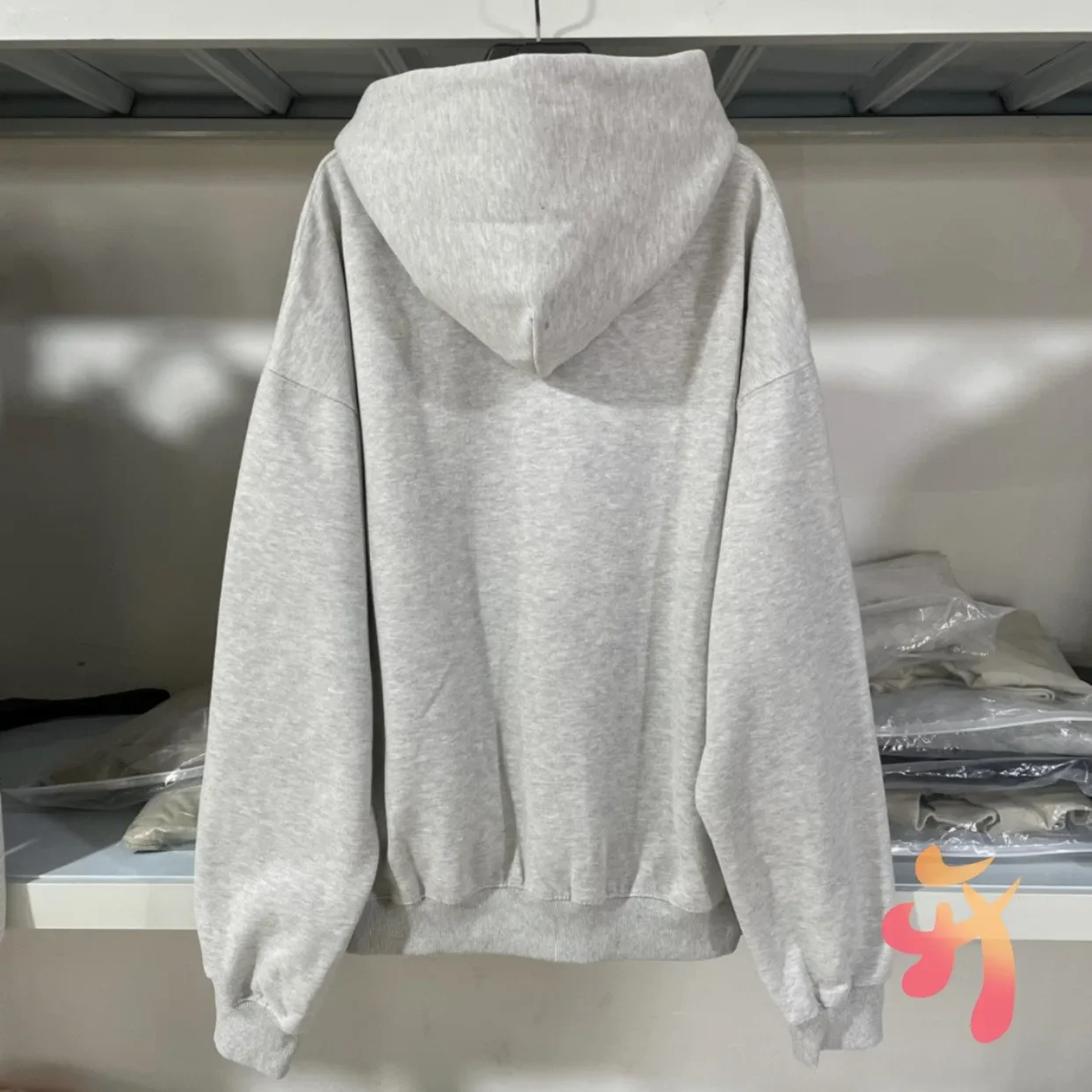 Grey CPFM Ye Must Be Born Again Hoodies Heavy Craft Blue Towel Embroidery Kanye Hooded Sweatshirts Oversized Men Women Cleanfit