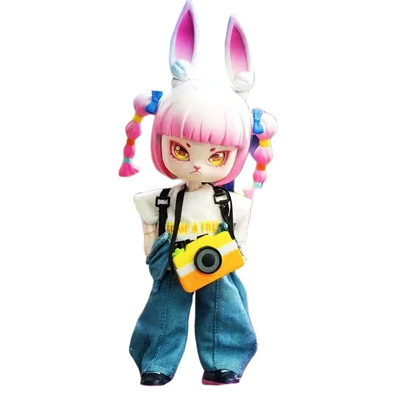 Bonnie Street Outing Program Series Blind Box Surprise Box Original Action Figure Cartoon Model Gift Toys Collection Girl Gifts