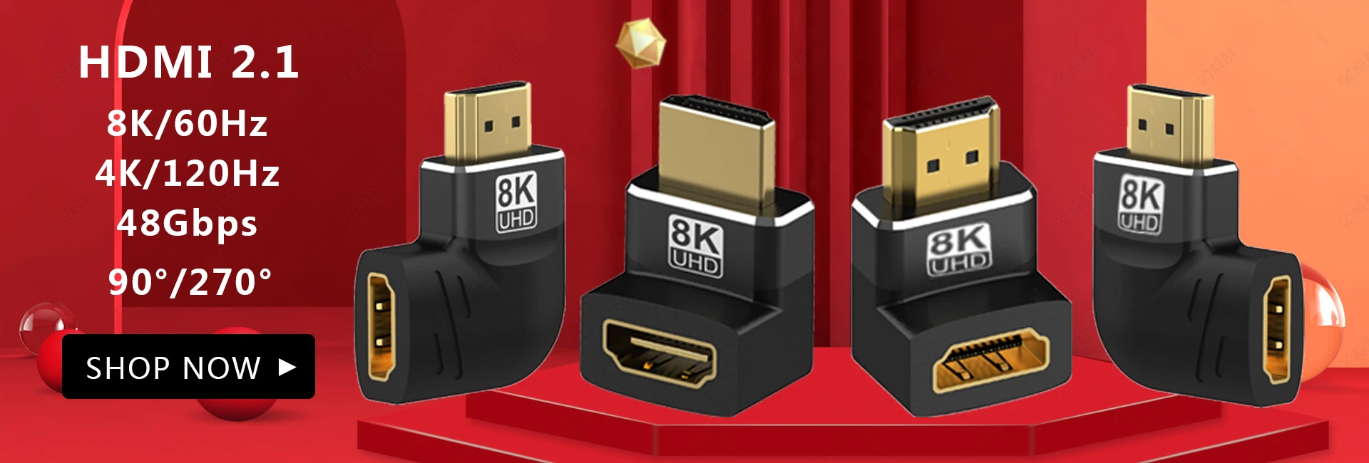 Cable Matters Cavo 8K DisplayPort 1.4 a HDMI di 1,8 m con 4K 120Hz o 8K 60Hz, Cavo adattatore unidirezionale da Display Port 1.4 a HDMI in nero, supporto di RTX 3080/3090
