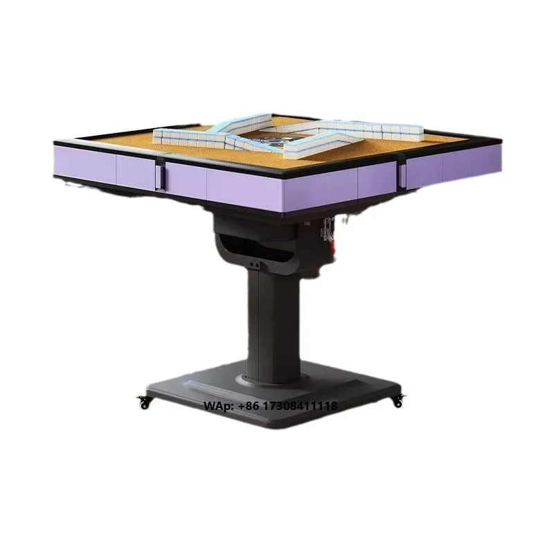 GemJoy Roller coaster Rotor Mahjong Table Full-automatic Folding Mute Dual-use Push-free Bass Noise Reduction Home Use Table