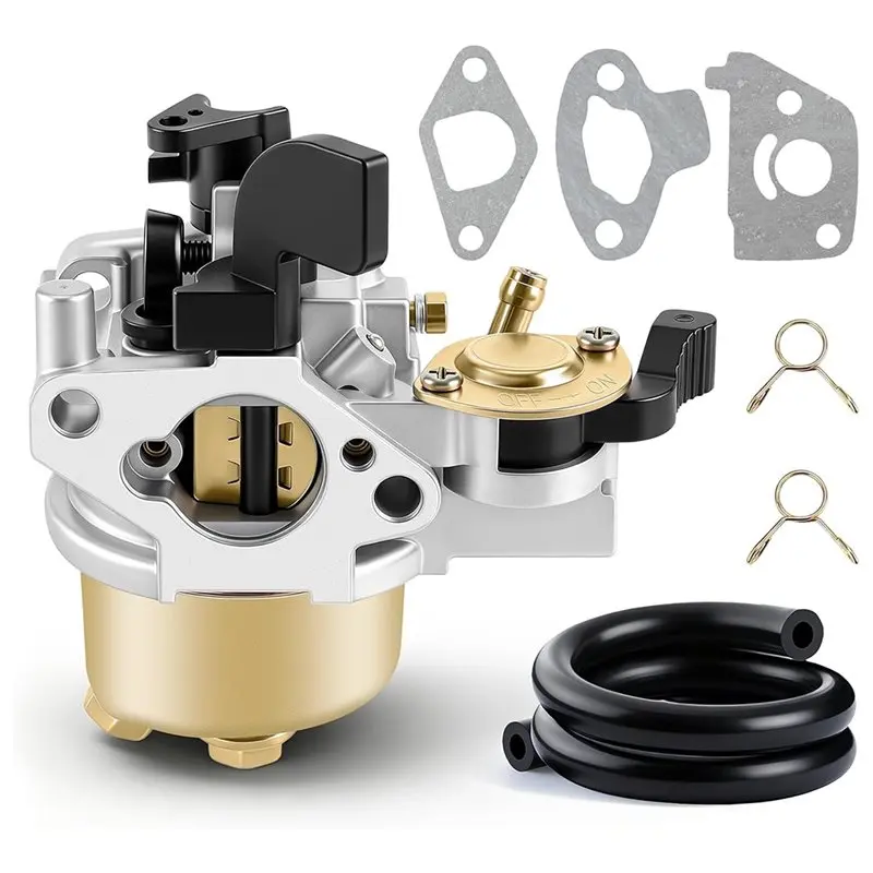 

M50K-GX100 Replacement Fuel Hose& Carburetor Gasket Kit(4Pcs) For 152F 2.8HP For GXH50(16100-Z0D-003) Engines, Seal Fittings Lin
